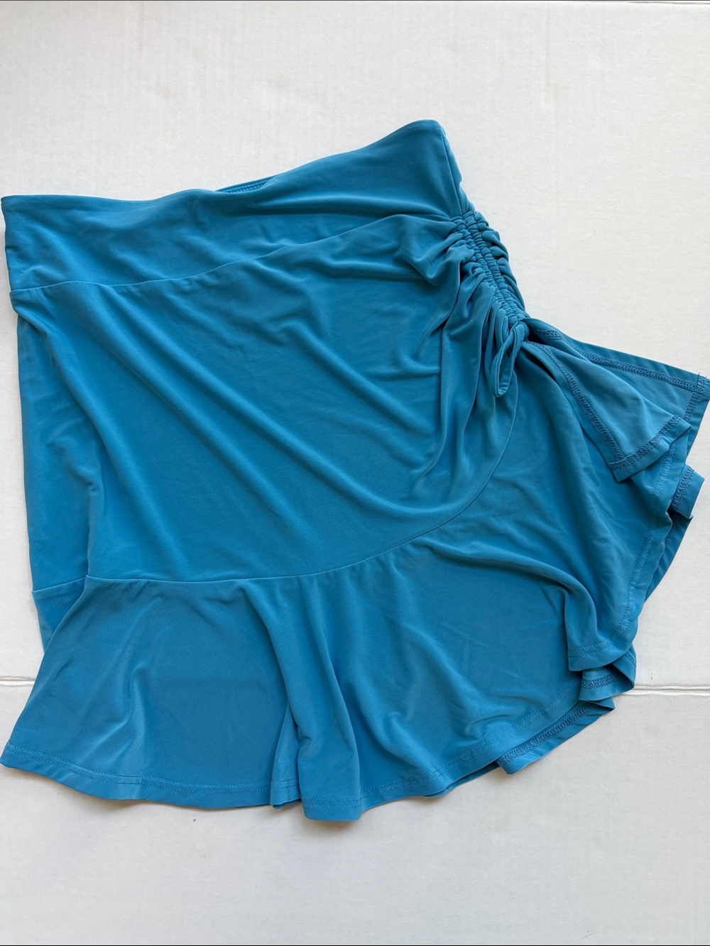 Tiger Friday Ballroom Dance Skirt with Side Ruching